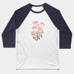pink rose watercolor 2021 Baseball T-Shirt